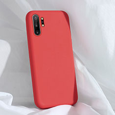 Coque Ultra Fine Silicone Souple 360 Degres Housse Etui C03 pour Samsung Galaxy Note 10 Plus 5G Rouge