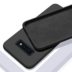 Coque Ultra Fine Silicone Souple 360 Degres Housse Etui C03 pour Samsung Galaxy S10e Noir