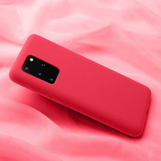 Coque Ultra Fine Silicone Souple 360 Degres Housse Etui C03 pour Samsung Galaxy S20 Plus 5G Rouge