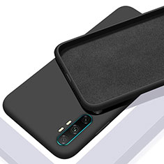 Coque Ultra Fine Silicone Souple 360 Degres Housse Etui C03 pour Xiaomi Mi Note 10 Noir