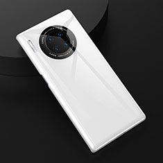 Coque Ultra Fine Silicone Souple 360 Degres Housse Etui C04 pour Huawei Mate 30 Pro 5G Blanc