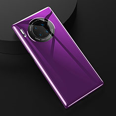 Coque Ultra Fine Silicone Souple 360 Degres Housse Etui C04 pour Huawei Mate 30E Pro 5G Violet
