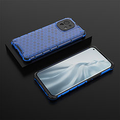 Coque Ultra Fine Silicone Souple 360 Degres Housse Etui C04 pour Xiaomi Mi 11 Lite 4G Bleu