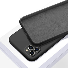 Coque Ultra Fine Silicone Souple 360 Degres Housse Etui C05 pour Apple iPhone 11 Pro Max Noir