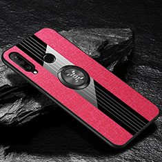 Coque Ultra Fine Silicone Souple 360 Degres Housse Etui C05 pour Huawei P30 Lite Rose Rouge