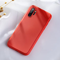 Coque Ultra Fine Silicone Souple 360 Degres Housse Etui C05 pour Samsung Galaxy Note 10 Plus Rouge
