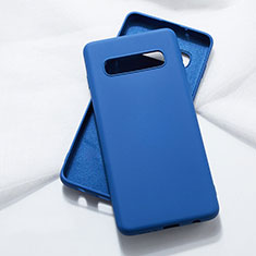 Coque Ultra Fine Silicone Souple 360 Degres Housse Etui C05 pour Samsung Galaxy S10 5G Bleu
