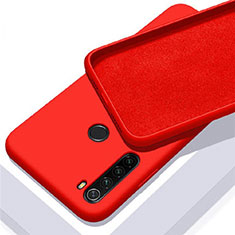 Coque Ultra Fine Silicone Souple 360 Degres Housse Etui C05 pour Xiaomi Redmi Note 8 (2021) Rouge