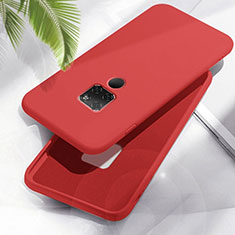 Coque Ultra Fine Silicone Souple 360 Degres Housse Etui C06 pour Huawei Mate 20 Rouge