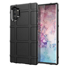 Coque Ultra Fine Silicone Souple 360 Degres Housse Etui C06 pour Samsung Galaxy Note 10 Plus Noir