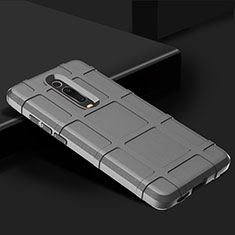 Coque Ultra Fine Silicone Souple 360 Degres Housse Etui C06 pour Xiaomi Mi 9T Pro Argent