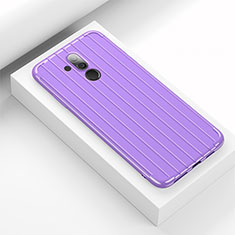 Coque Ultra Fine Silicone Souple 360 Degres Housse Etui C07 pour Huawei Mate 20 Lite Violet