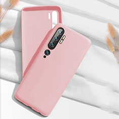 Coque Ultra Fine Silicone Souple 360 Degres Housse Etui C07 pour Xiaomi Mi Note 10 Rose