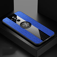 Coque Ultra Fine Silicone Souple 360 Degres Housse Etui C08 pour Huawei Mate 20 Lite Bleu