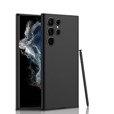 Coque Ultra Fine Silicone Souple 360 Degres Housse Etui D02 pour Samsung Galaxy S21 Ultra 5G Noir