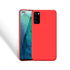 Coque Ultra Fine Silicone Souple 360 Degres Housse Etui F02 pour Huawei Honor View 30 Pro 5G Rouge