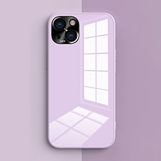 Coque Ultra Fine Silicone Souple 360 Degres Housse Etui G01 pour Apple iPhone 13 Mini Violet Clair