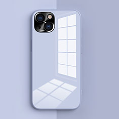 Coque Ultra Fine Silicone Souple 360 Degres Housse Etui G01 pour Apple iPhone 14 Bleu Ciel