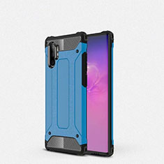 Coque Ultra Fine Silicone Souple 360 Degres Housse Etui G01 pour Samsung Galaxy Note 10 Plus 5G Bleu Ciel