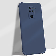 Coque Ultra Fine Silicone Souple 360 Degres Housse Etui G01 pour Xiaomi Redmi Note 9 Bleu