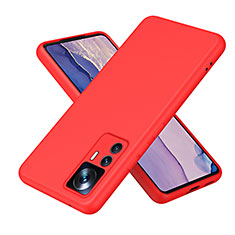 Coque Ultra Fine Silicone Souple 360 Degres Housse Etui H01P pour Xiaomi Mi 12T Pro 5G Rouge