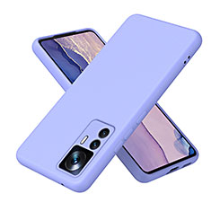 Coque Ultra Fine Silicone Souple 360 Degres Housse Etui H01P pour Xiaomi Mi 12T Pro 5G Violet