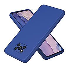 Coque Ultra Fine Silicone Souple 360 Degres Housse Etui H01P pour Xiaomi Poco X3 NFC Bleu