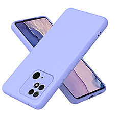 Coque Ultra Fine Silicone Souple 360 Degres Housse Etui H01P pour Xiaomi Redmi 10C 4G Violet