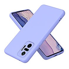 Coque Ultra Fine Silicone Souple 360 Degres Housse Etui H01P pour Xiaomi Redmi Note 10 Pro 4G Violet
