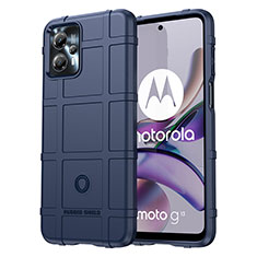 Coque Ultra Fine Silicone Souple 360 Degres Housse Etui J01S pour Motorola Moto G23 Bleu