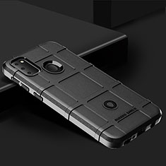 Coque Ultra Fine Silicone Souple 360 Degres Housse Etui J01S pour Samsung Galaxy M21 Noir