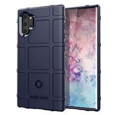 Coque Ultra Fine Silicone Souple 360 Degres Housse Etui J01S pour Samsung Galaxy Note 10 Plus 5G Bleu
