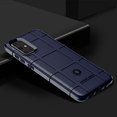Coque Ultra Fine Silicone Souple 360 Degres Housse Etui J01S pour Samsung Galaxy S20 Plus 5G Bleu