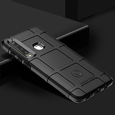 Coque Ultra Fine Silicone Souple 360 Degres Housse Etui J02S pour Samsung Galaxy A9s Noir