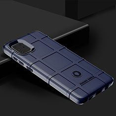 Coque Ultra Fine Silicone Souple 360 Degres Housse Etui J02S pour Samsung Galaxy Note 10 Lite Bleu