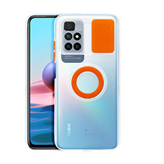 Coque Ultra Fine Silicone Souple 360 Degres Housse Etui MJ1 pour Xiaomi Redmi 10 (2022) Orange