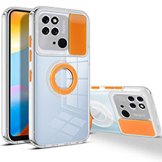 Coque Ultra Fine Silicone Souple 360 Degres Housse Etui MJ1 pour Xiaomi Redmi 10 Power Orange