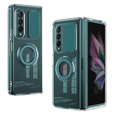 Coque Ultra Fine Silicone Souple 360 Degres Housse Etui MJ2 pour Samsung Galaxy Z Fold3 5G Vert Nuit