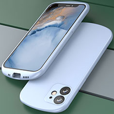 Coque Ultra Fine Silicone Souple 360 Degres Housse Etui N01 pour Apple iPhone 12 Mini Violet Clair