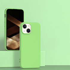 Coque Ultra Fine Silicone Souple 360 Degres Housse Etui pour Apple iPhone 15 Pastel Vert