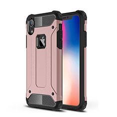 Coque Ultra Fine Silicone Souple 360 Degres Housse Etui pour Apple iPhone XR Or Rose