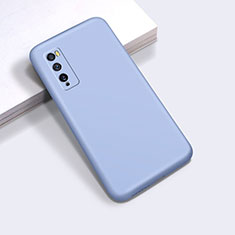 Coque Ultra Fine Silicone Souple 360 Degres Housse Etui pour Huawei Enjoy 20 Pro 5G Bleu Ciel