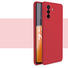 Coque Ultra Fine Silicone Souple 360 Degres Housse Etui pour Huawei Enjoy 50 Rouge