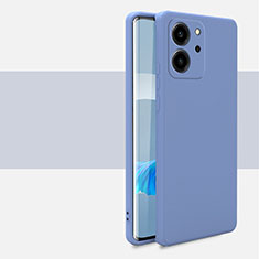 Coque Ultra Fine Silicone Souple 360 Degres Housse Etui pour Huawei Honor 80 SE 5G Gris Lavende