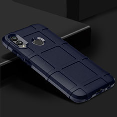 Coque Ultra Fine Silicone Souple 360 Degres Housse Etui pour Huawei Honor 8X Bleu