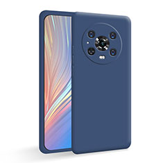 Coque Ultra Fine Silicone Souple 360 Degres Housse Etui pour Huawei Honor Magic4 Pro 5G Bleu