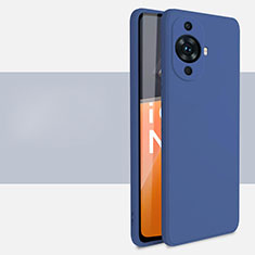 Coque Ultra Fine Silicone Souple 360 Degres Housse Etui pour Huawei Nova 11 Pro Bleu