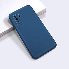 Coque Ultra Fine Silicone Souple 360 Degres Housse Etui pour Huawei Nova 7 SE 5G Bleu