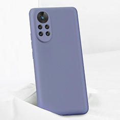 Coque Ultra Fine Silicone Souple 360 Degres Housse Etui pour Huawei Nova 8 5G Gris Lavende