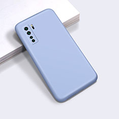 Coque Ultra Fine Silicone Souple 360 Degres Housse Etui pour Huawei P40 Lite 5G Bleu Ciel